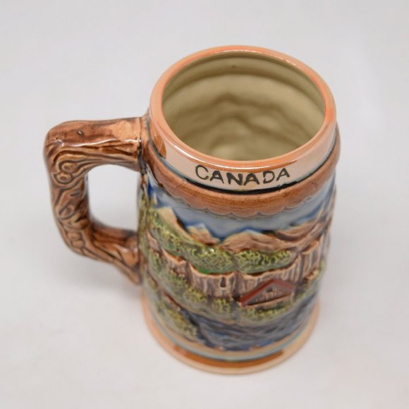 Vintage Niagara Falls Canada Mug Made in Japan 3D Mini Stein Travel Souvenir Cup - Picture 13 of 14